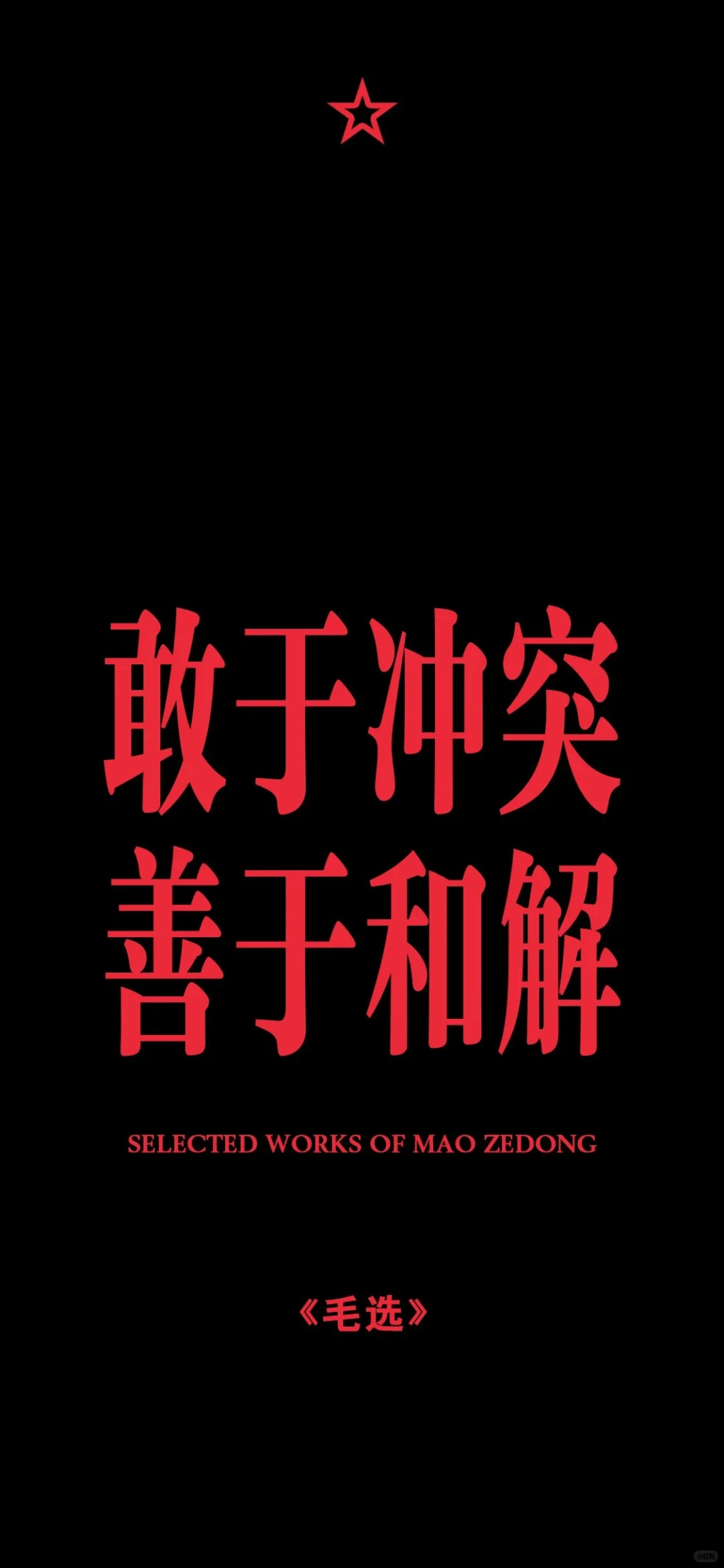 iPhone 16壁纸｜ 毛选