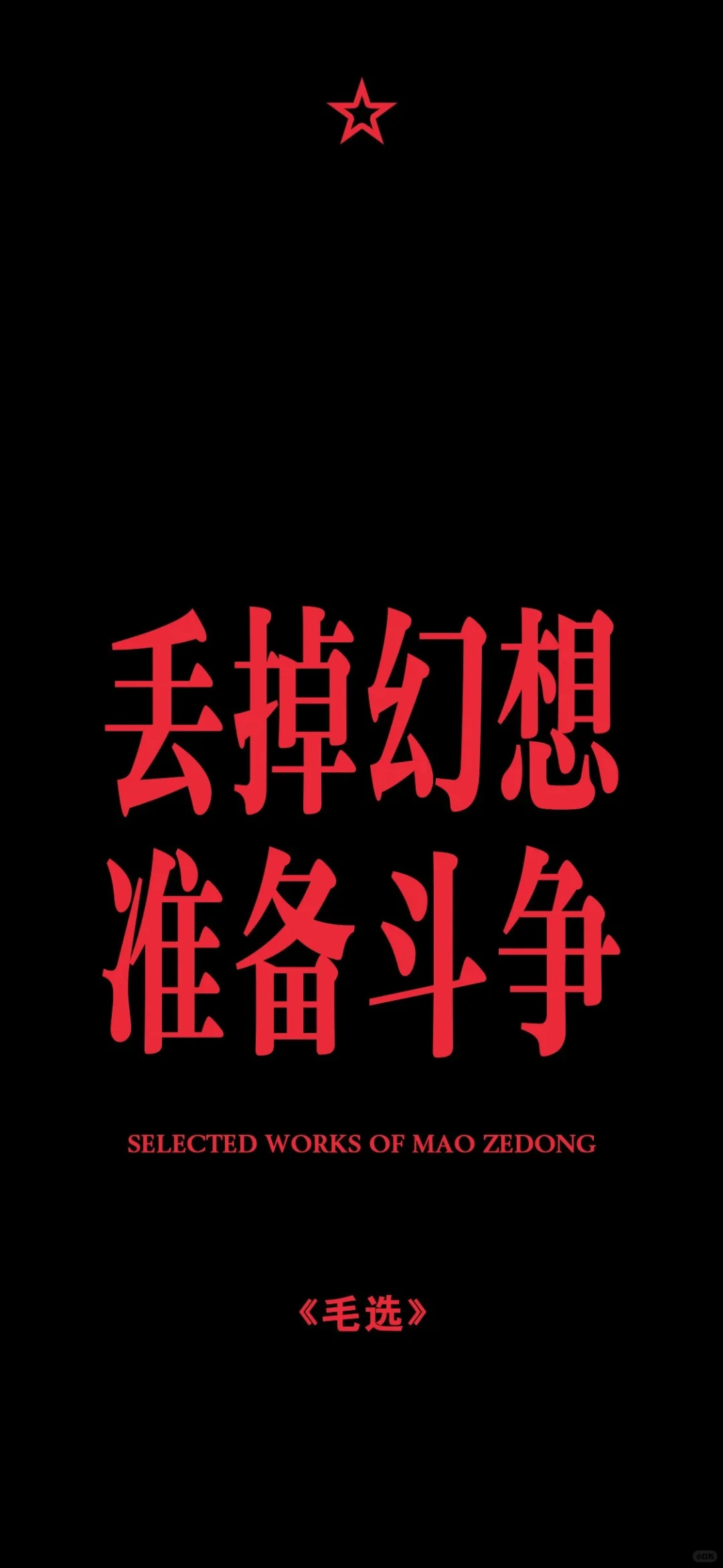 iPhone 16壁纸｜ 毛选
