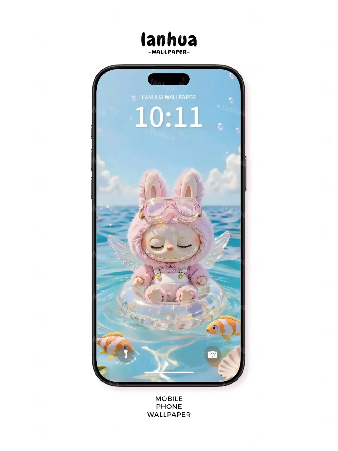 动态壁纸｜拉布布度假🏖️