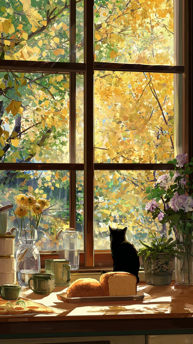 🍂🌅 暖秋午后，被温柔治愈的每个瞬间