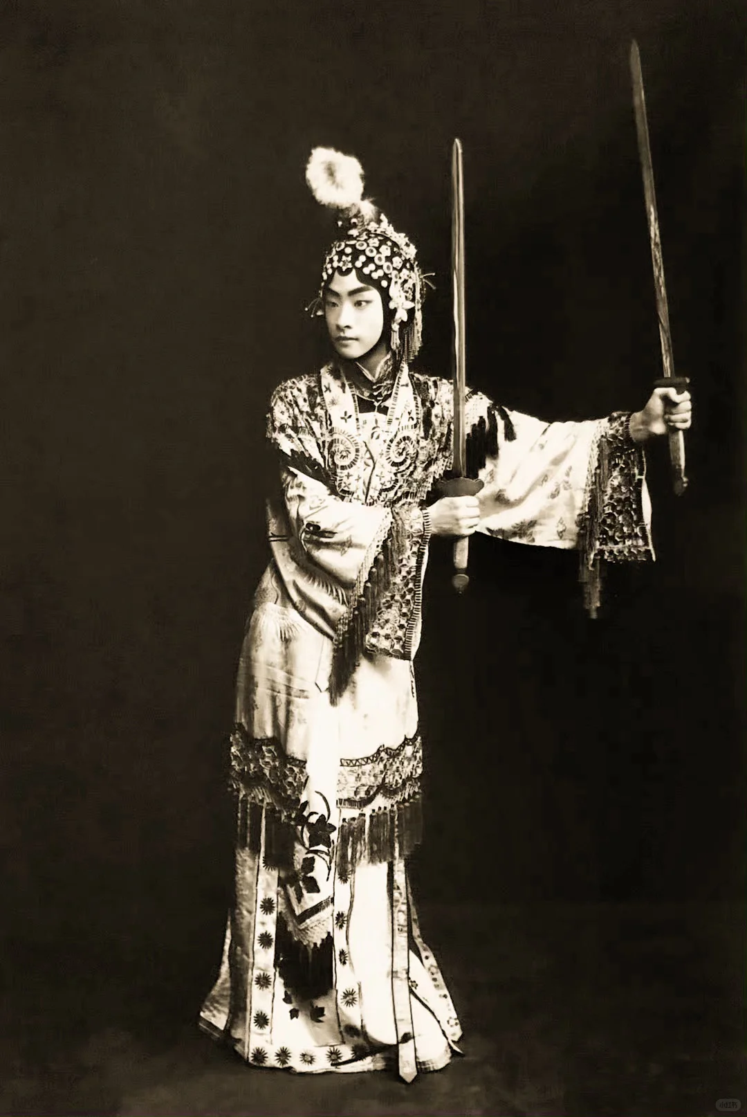 【藏珍】程砚秋的月光战袍：《红拂传》私房戏服