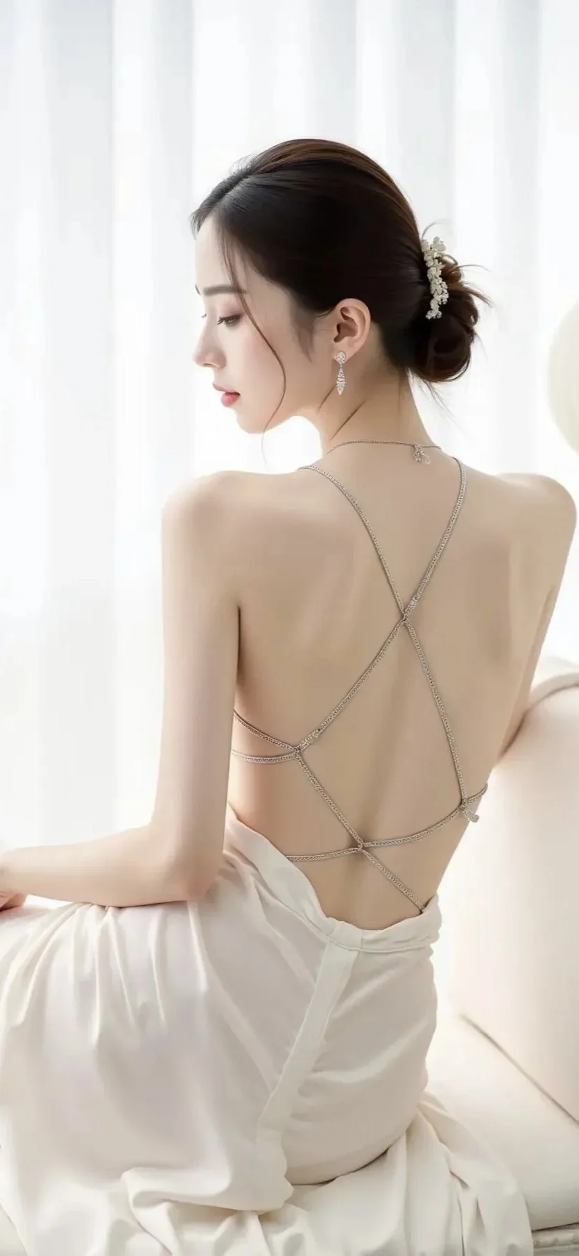 纯欲～性感～美背 高清壁纸