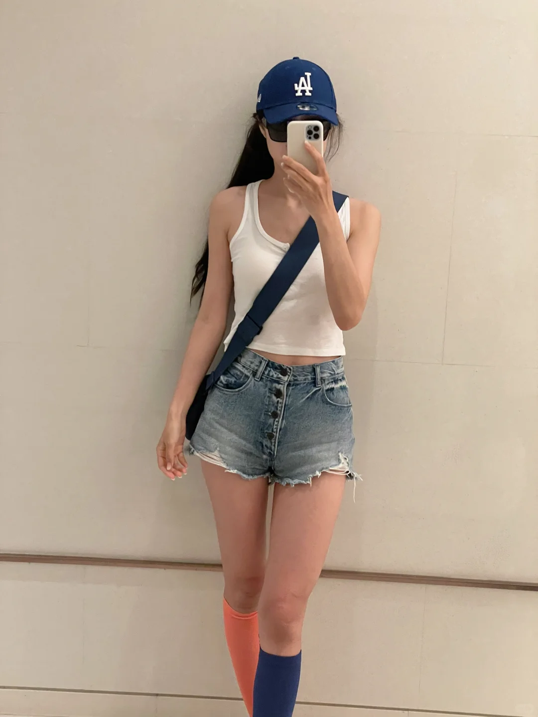 37岁无医美｜今天穿辣裤➕AB袜