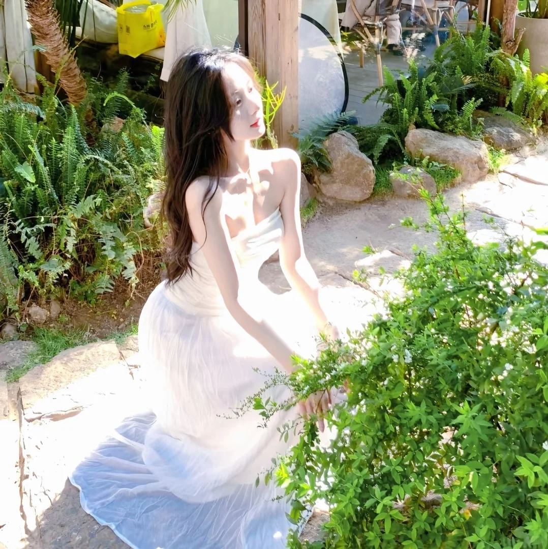 唯美治愈绿色女生头像