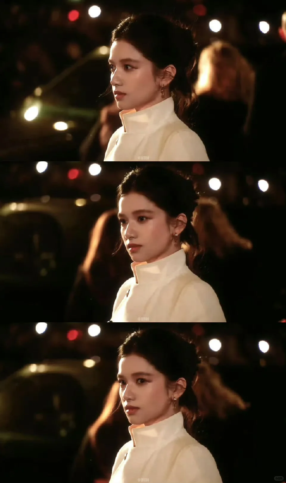 又轻轻吻上明媚大气的美人了