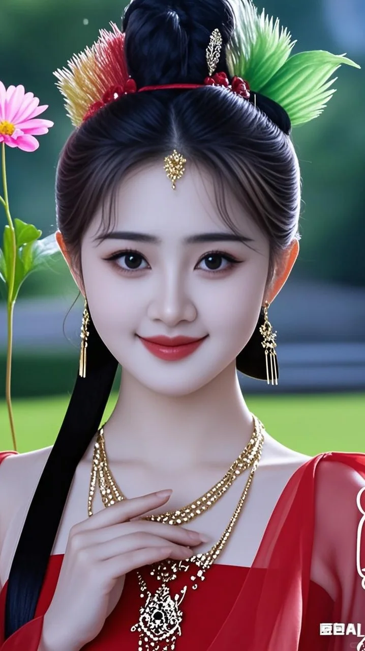 美出古风的现代女孩～～～