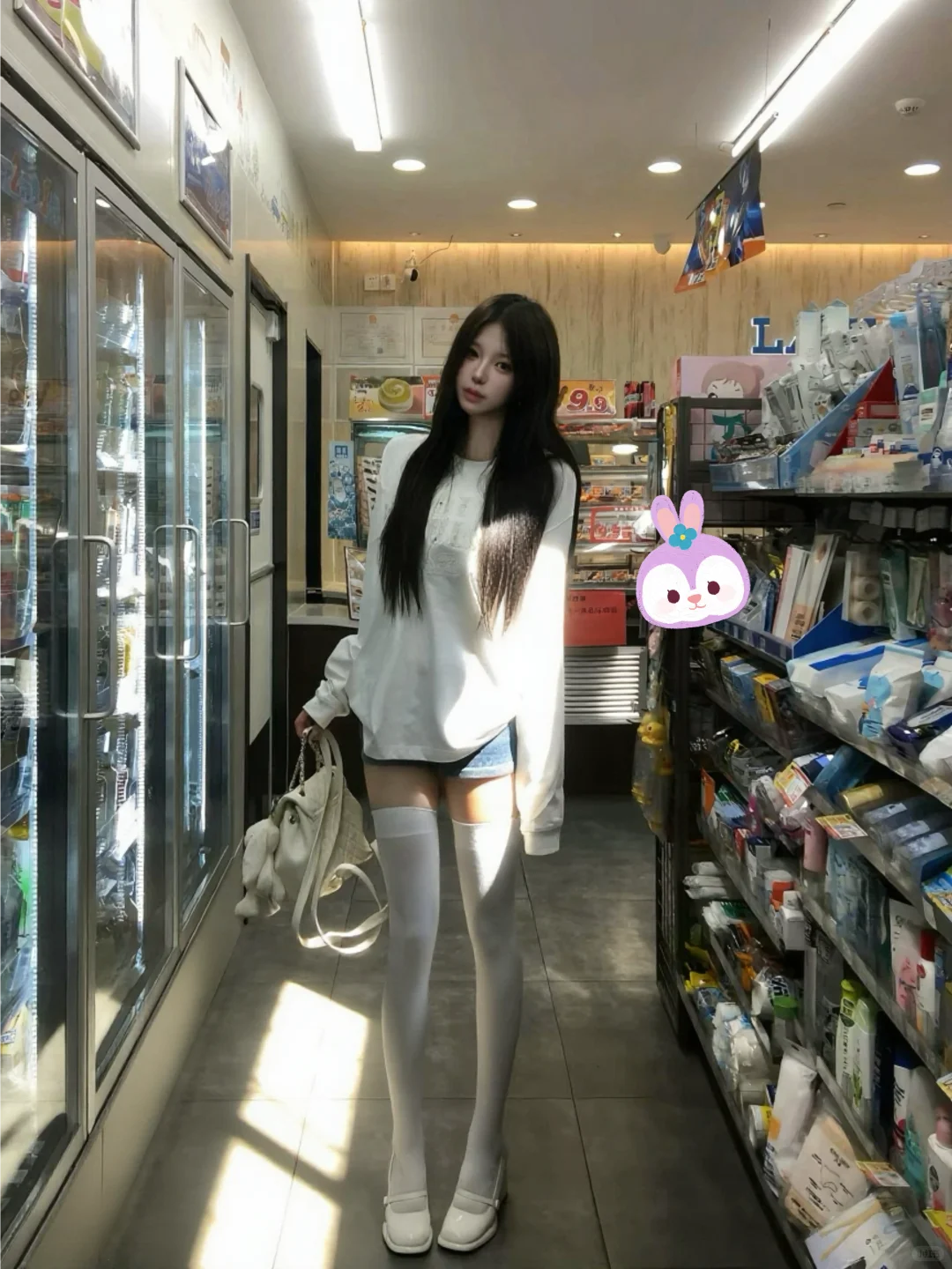 03女大｜便利店的慵懒甜酷风