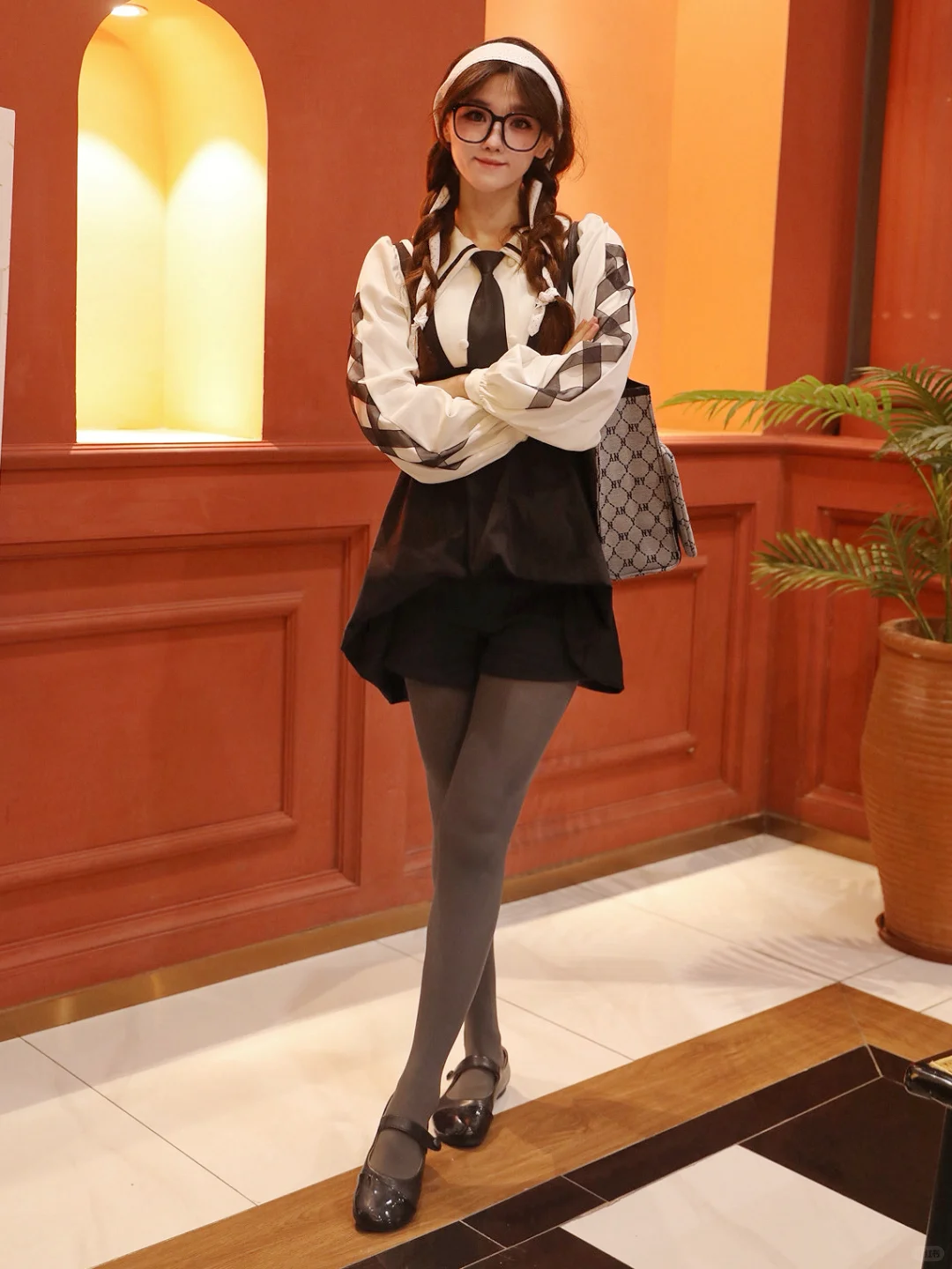 灰色美肤袜好看👀