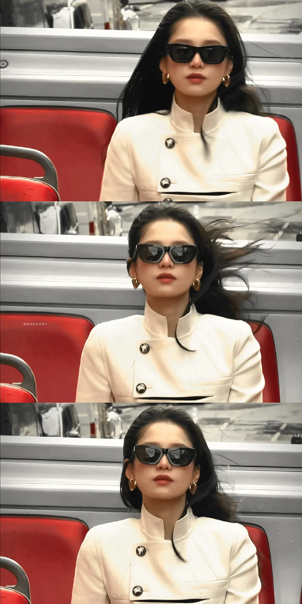 又轻轻吻上明媚大气的美人了