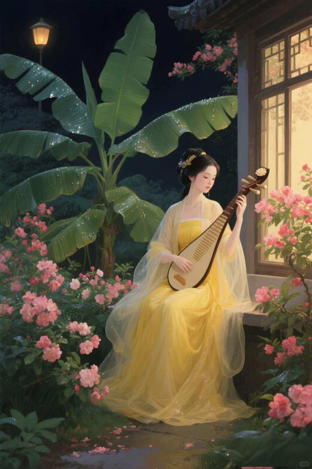 这画我真的爱了～琵琶女～