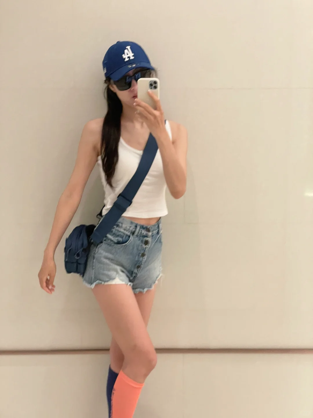 37岁无医美｜今天穿辣裤➕AB袜