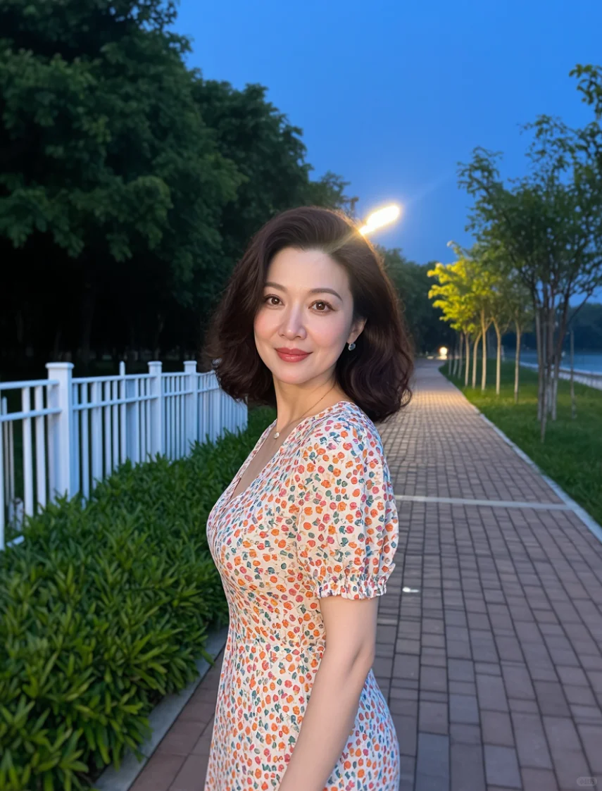 55岁，依旧有颗少女心！