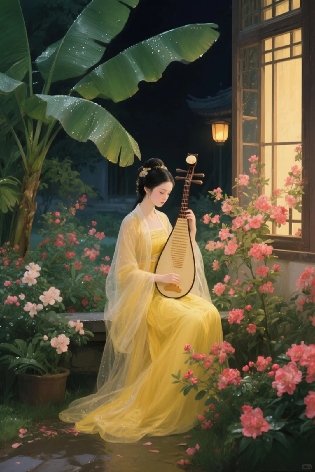 这画我真的爱了～琵琶女～