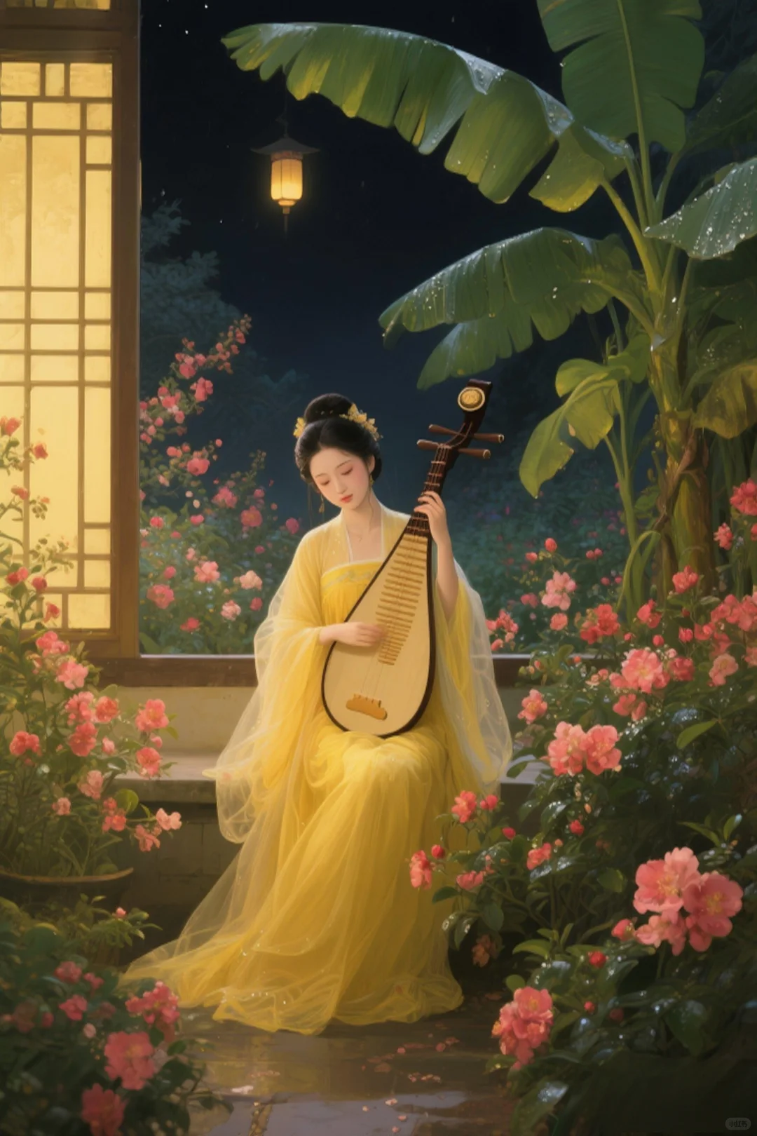 这画我真的爱了～琵琶女～