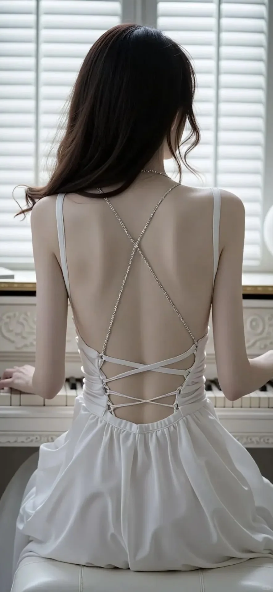 纯欲～性感～美背 高清壁纸