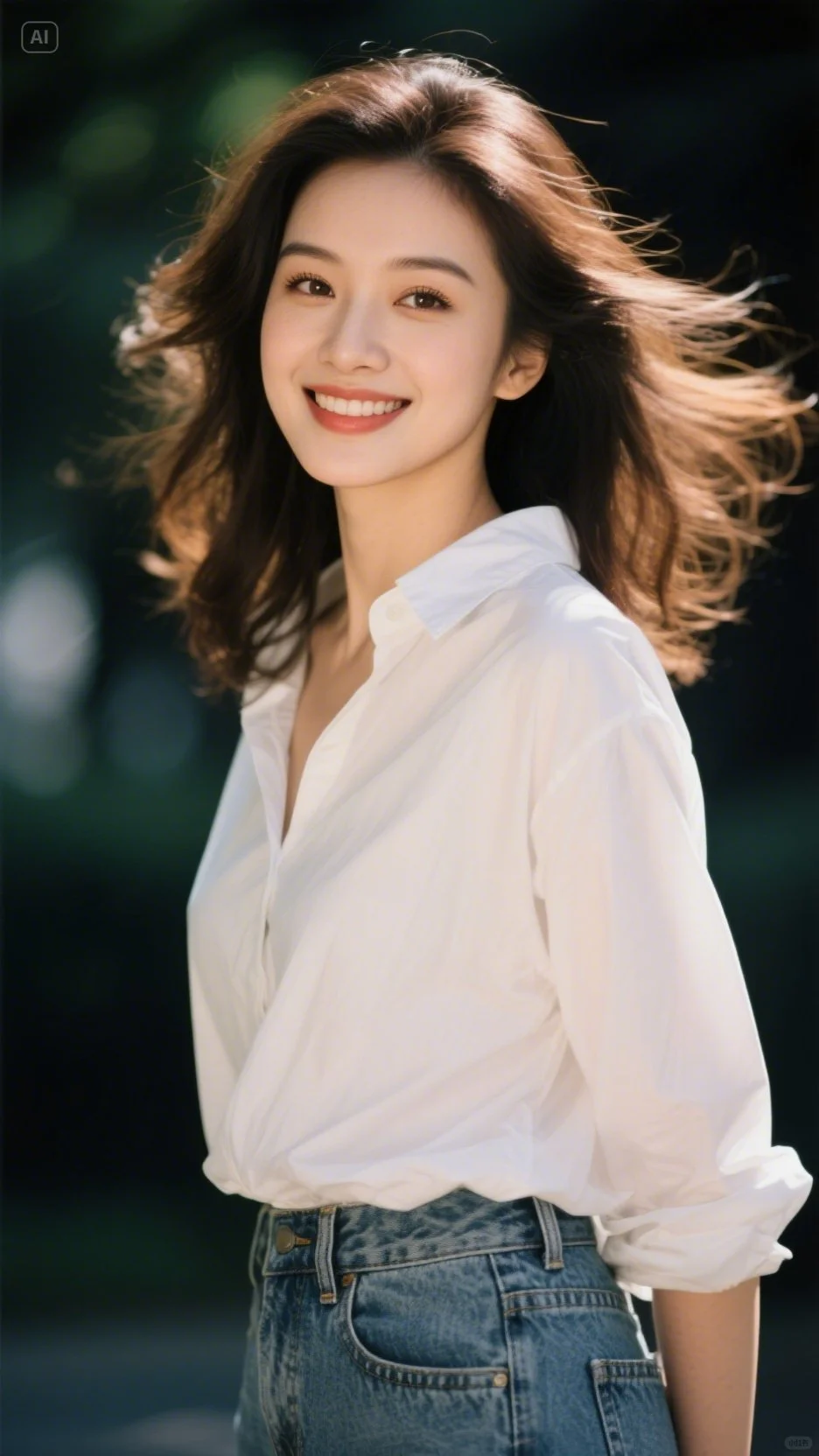 美女就是美女，怎么拍都好看！