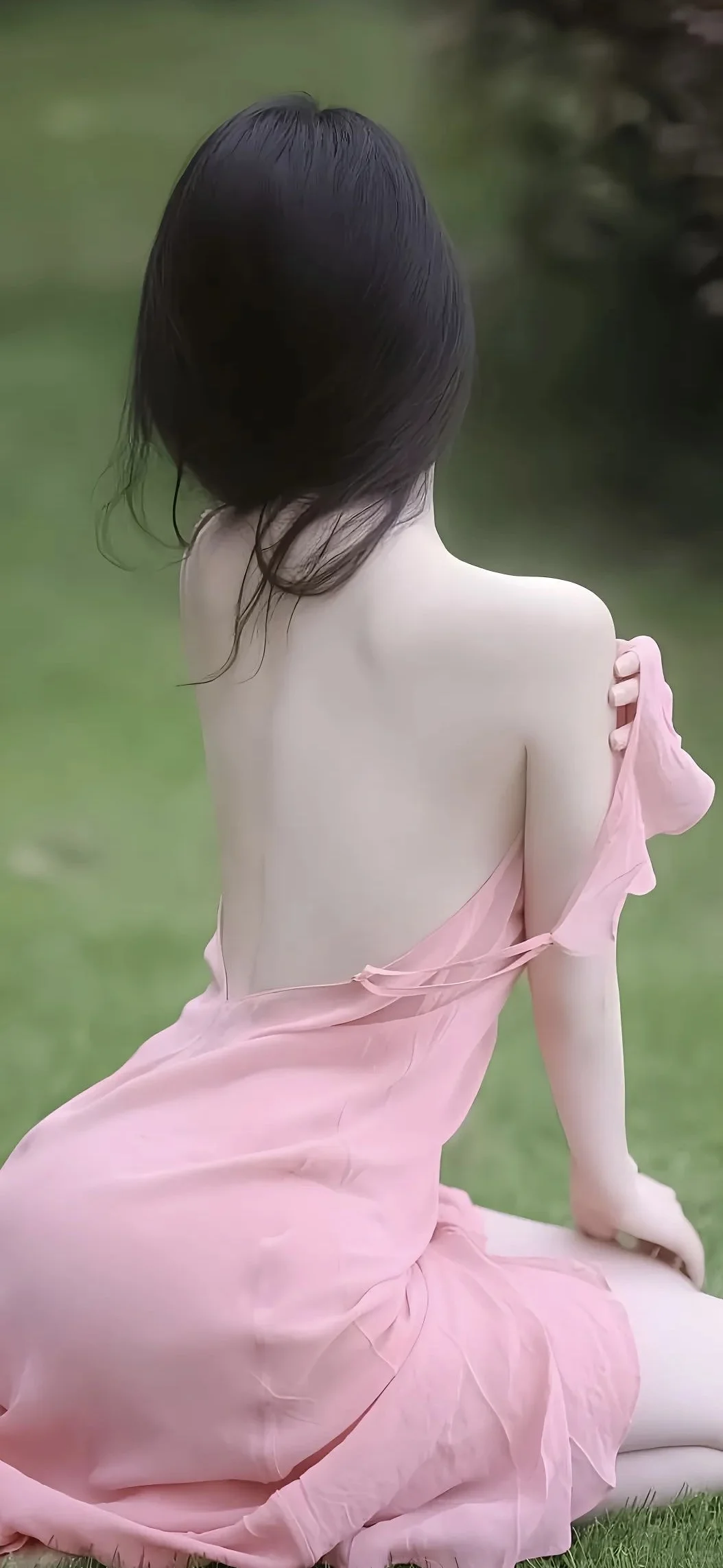 纯欲～性感～美背 高清壁纸