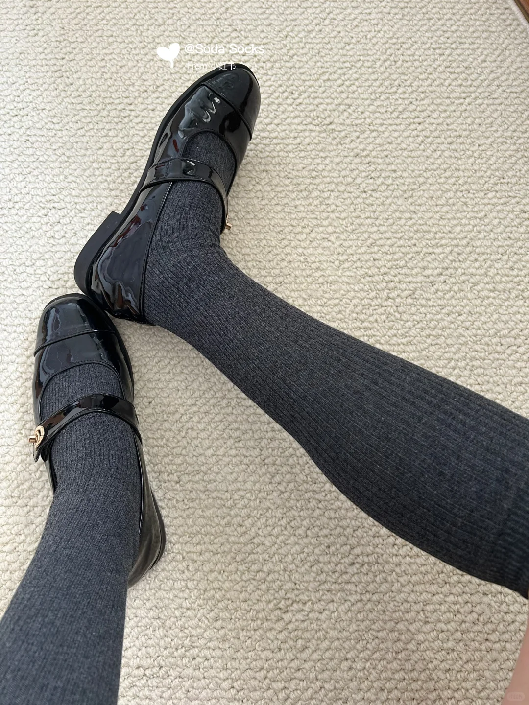 玛丽珍➕过膝袜永不过时！！！