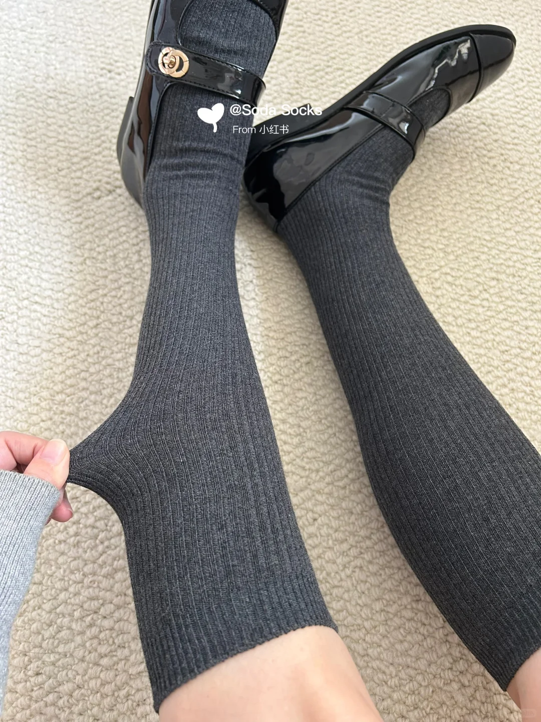 玛丽珍➕过膝袜永不过时！！！