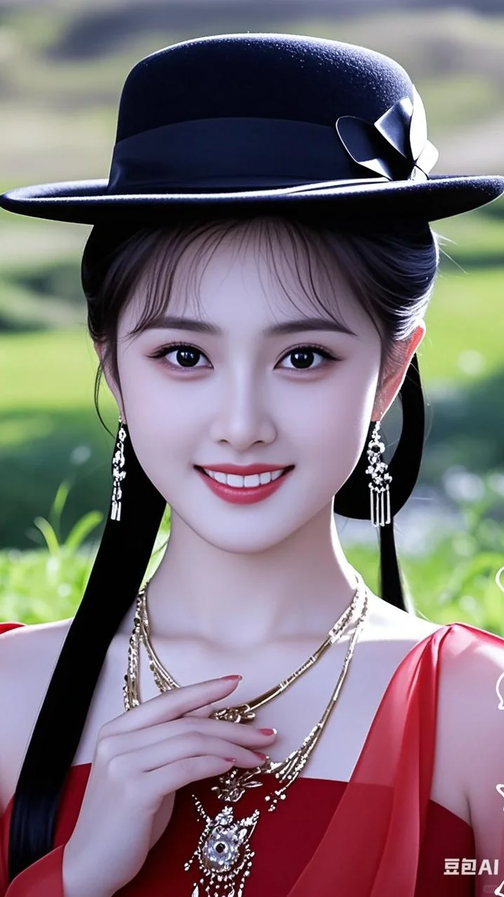 美出古风的现代女孩～～～