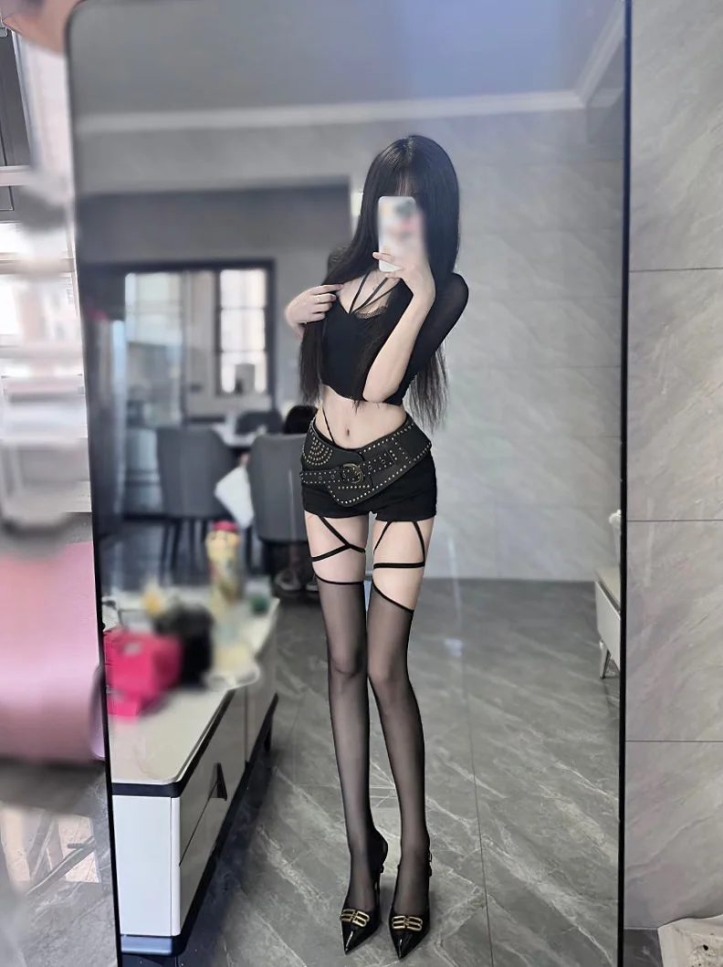 吊带袜全身