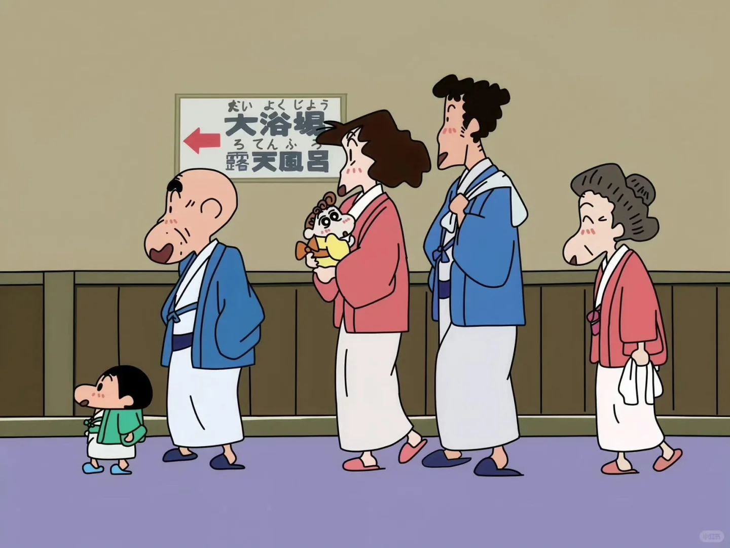 蜡笔小新动漫平板电脑壁纸～