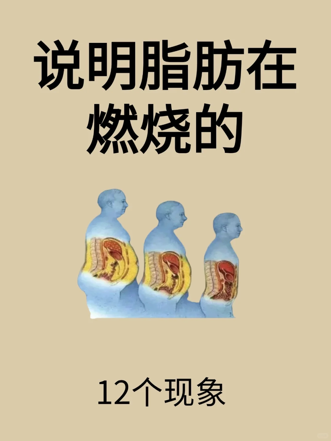 说明脂肪在燃烧的12个现象
