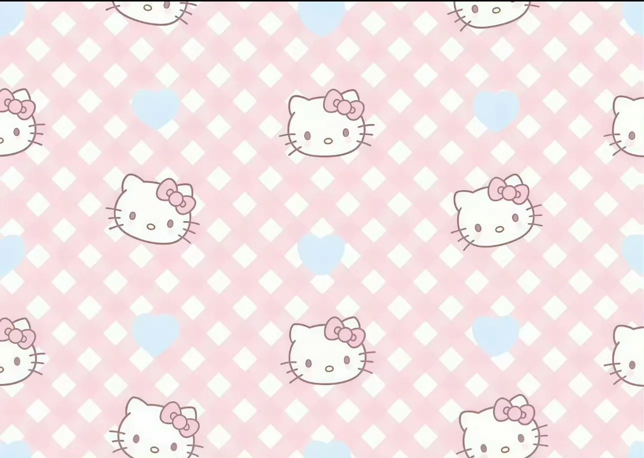 粉色系hellokitty｜超级萌的ipad背景图