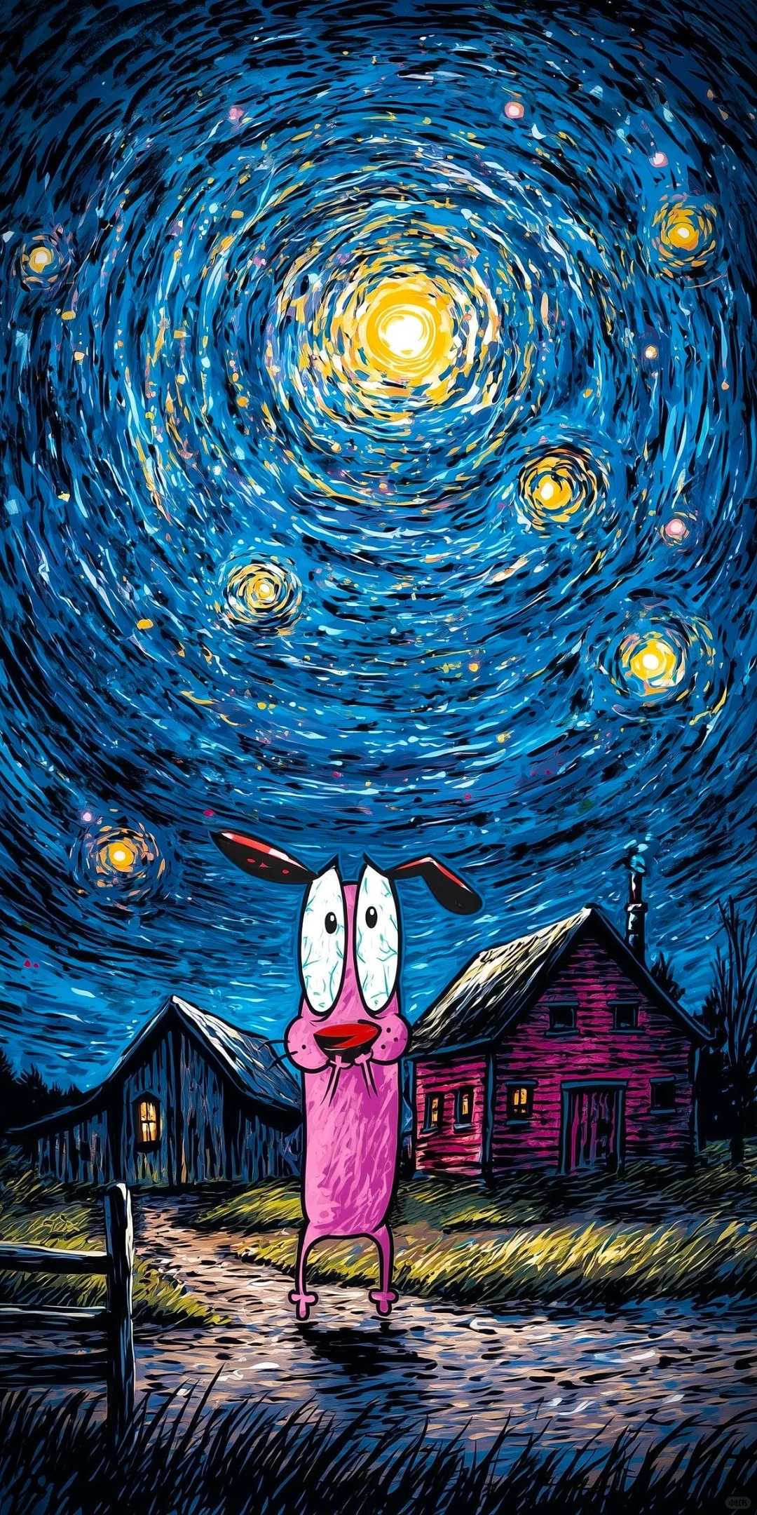 壁纸｜🐭X梵高