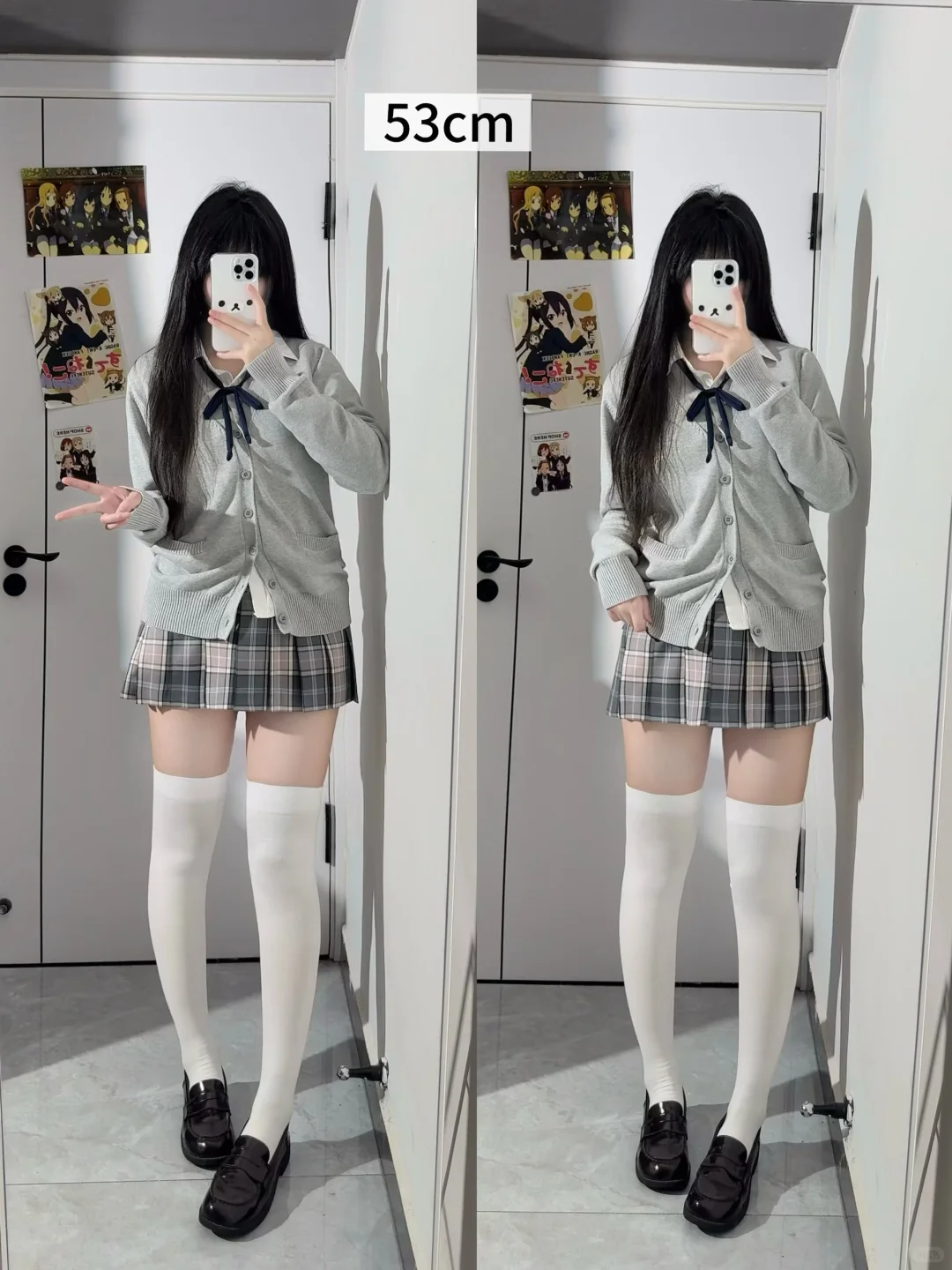 163｜jk不同长度袜子对比