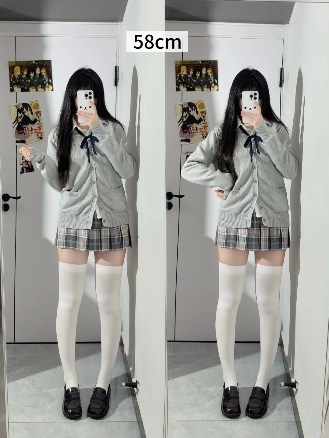 163｜jk不同长度袜子对比