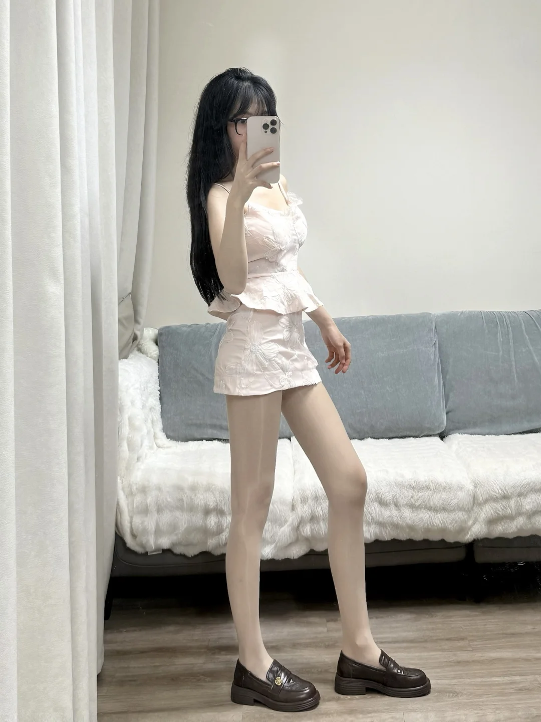 粉色系心动穿搭💓粉粉的裙裙穿上好女感啊