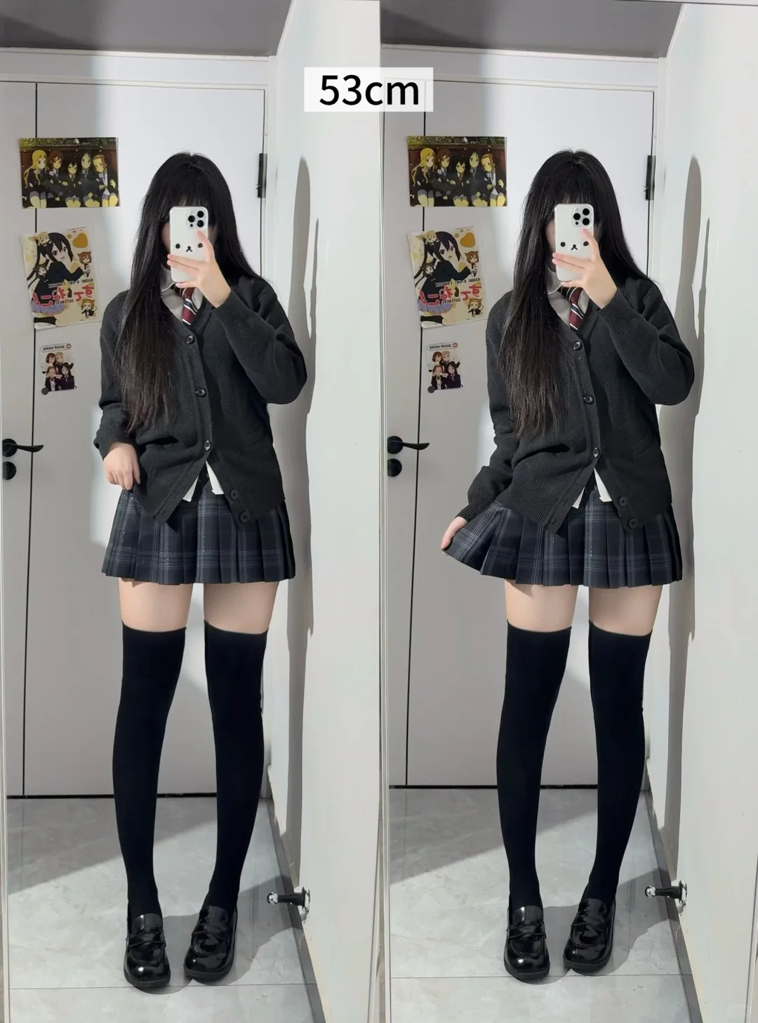163｜jk不同长度袜子对比