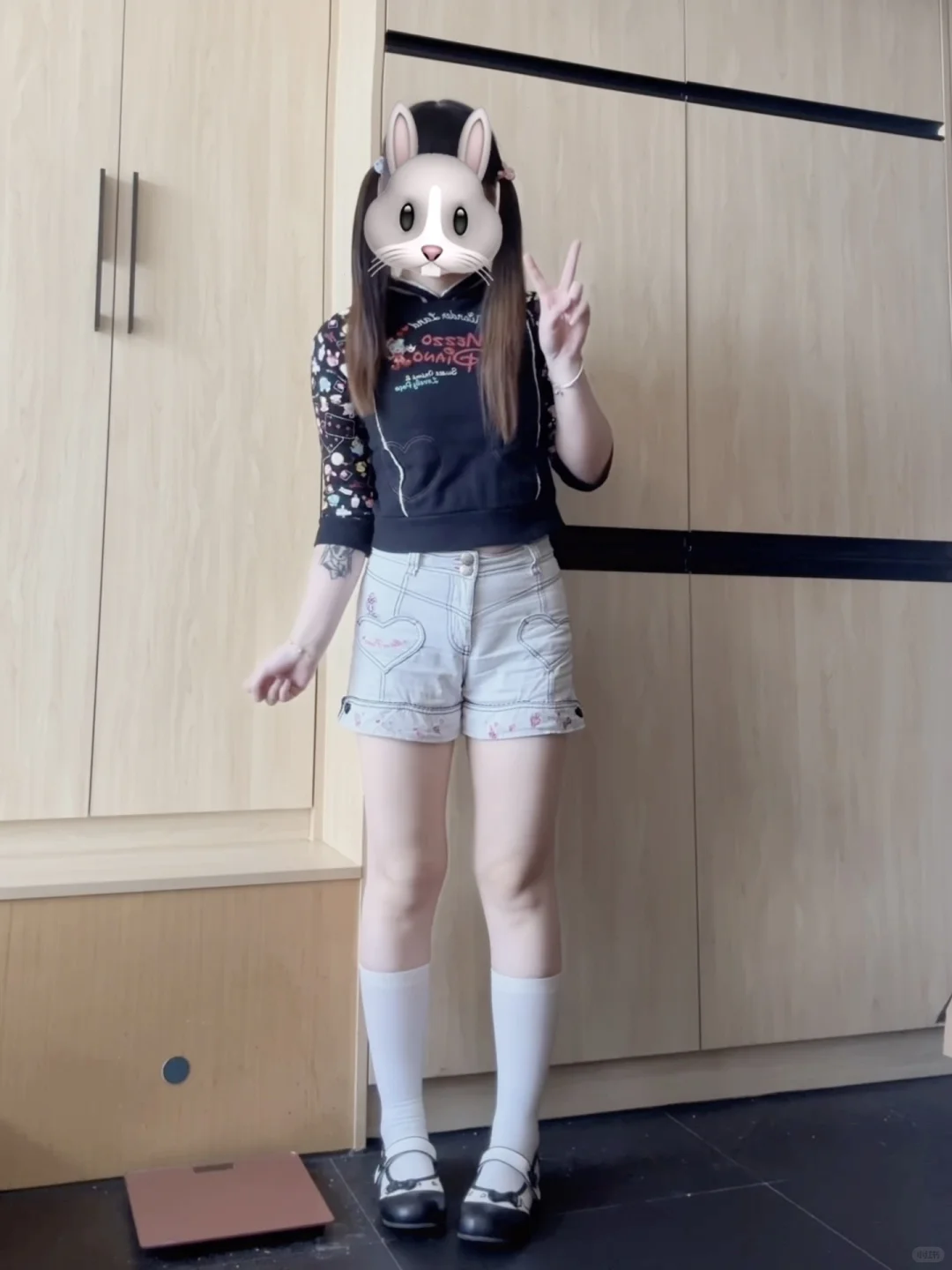166 108｜微胖不同长度压力袜分享～