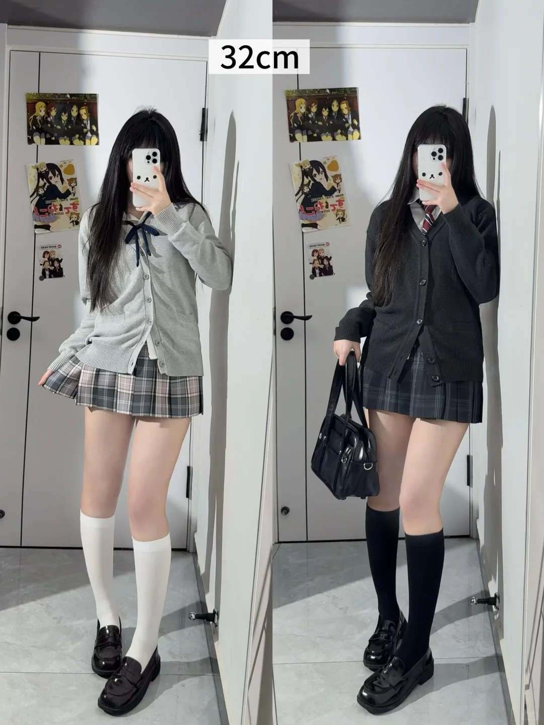 163｜jk不同长度袜子对比