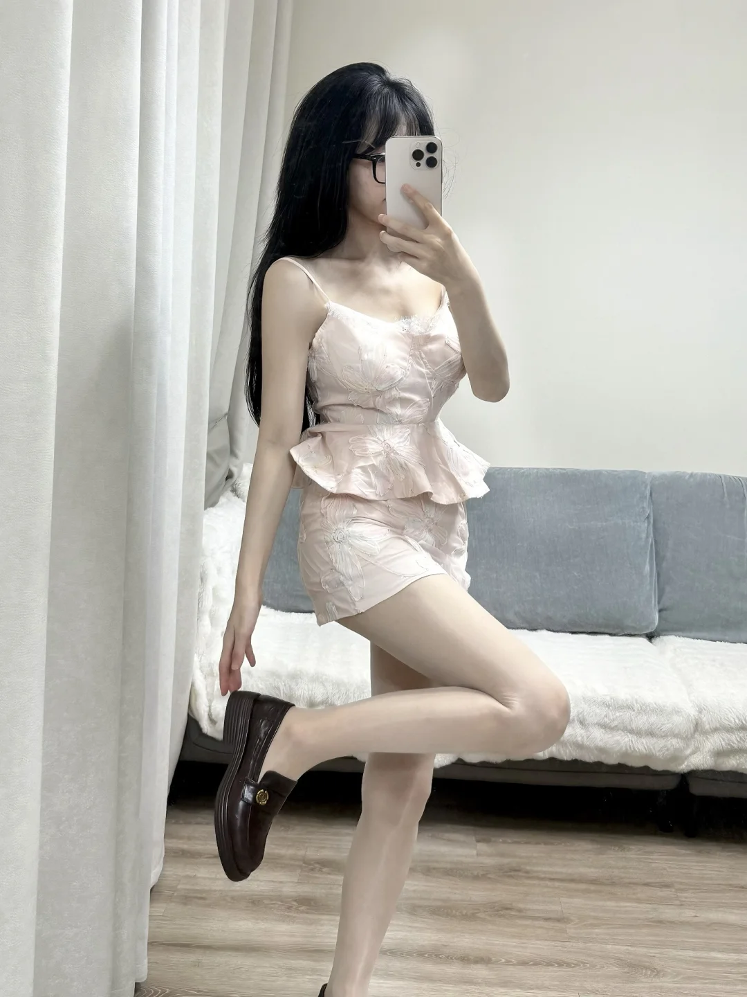 粉色系心动穿搭💓粉粉的裙裙穿上好女感啊