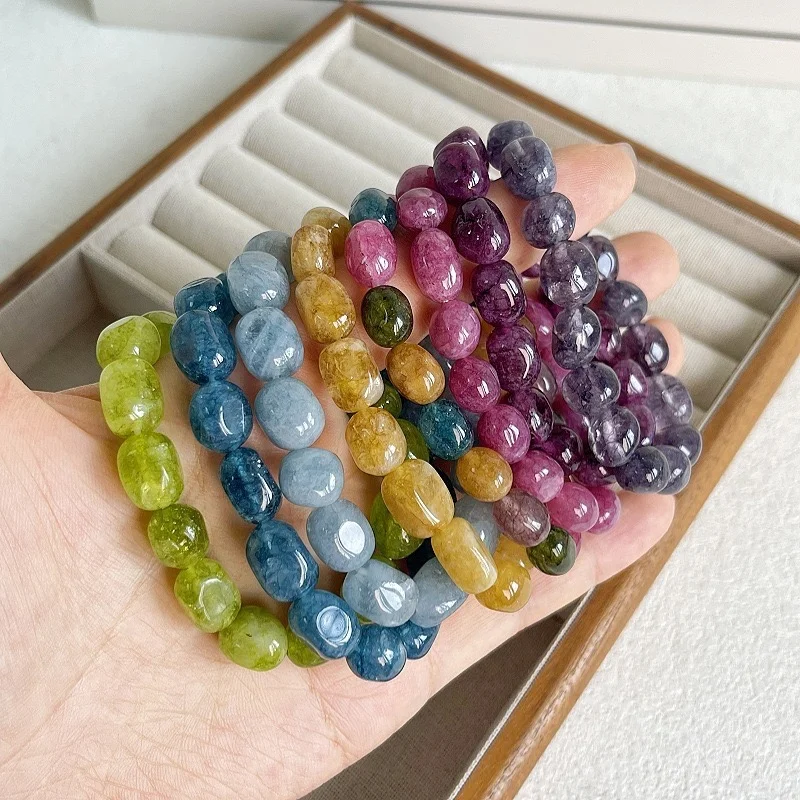 小众高级感多巴胺天然石手串
