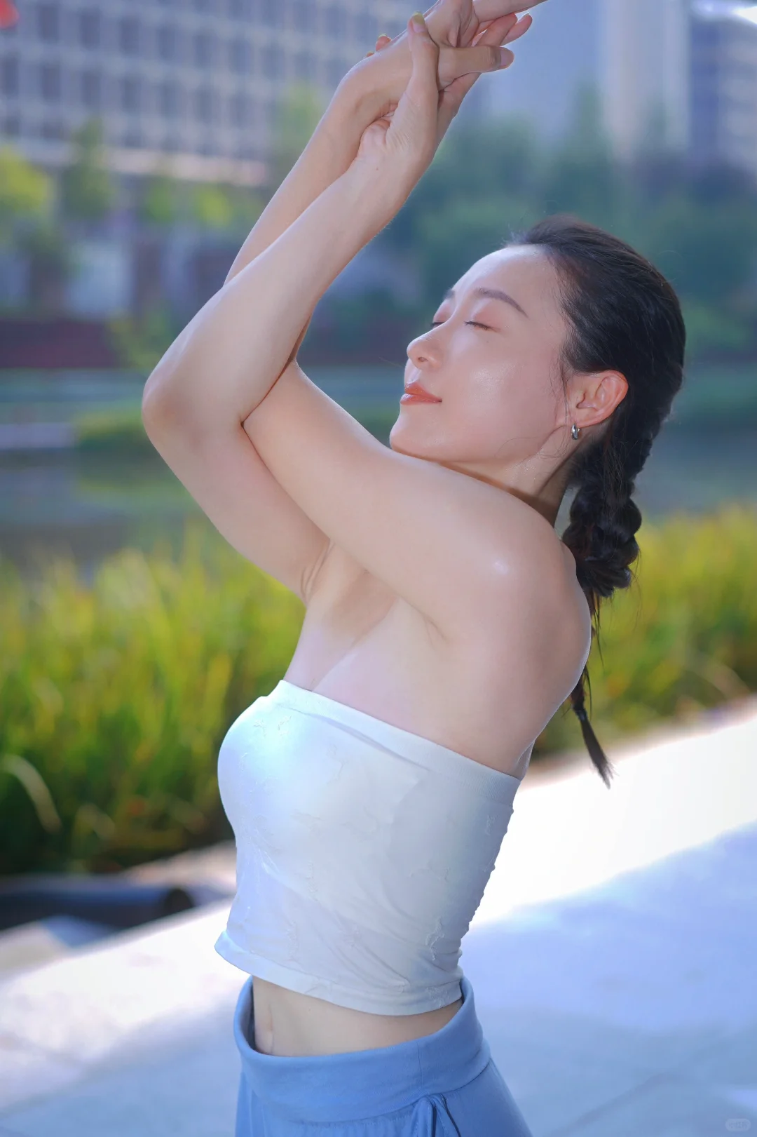 七八月的外拍不叫外拍 叫桑拿💦