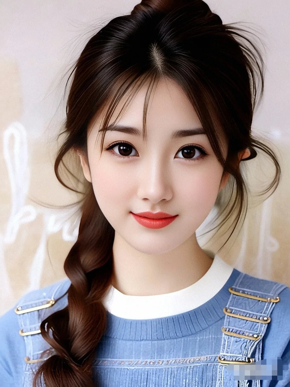 梦中情女，这谁顶得住❤️