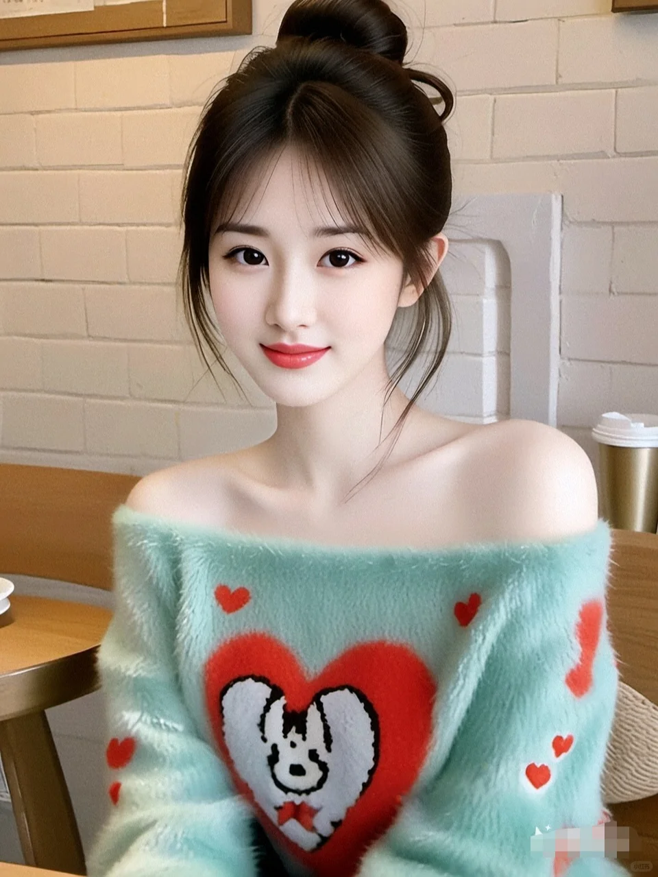 梦中情女，这谁顶得住❤️