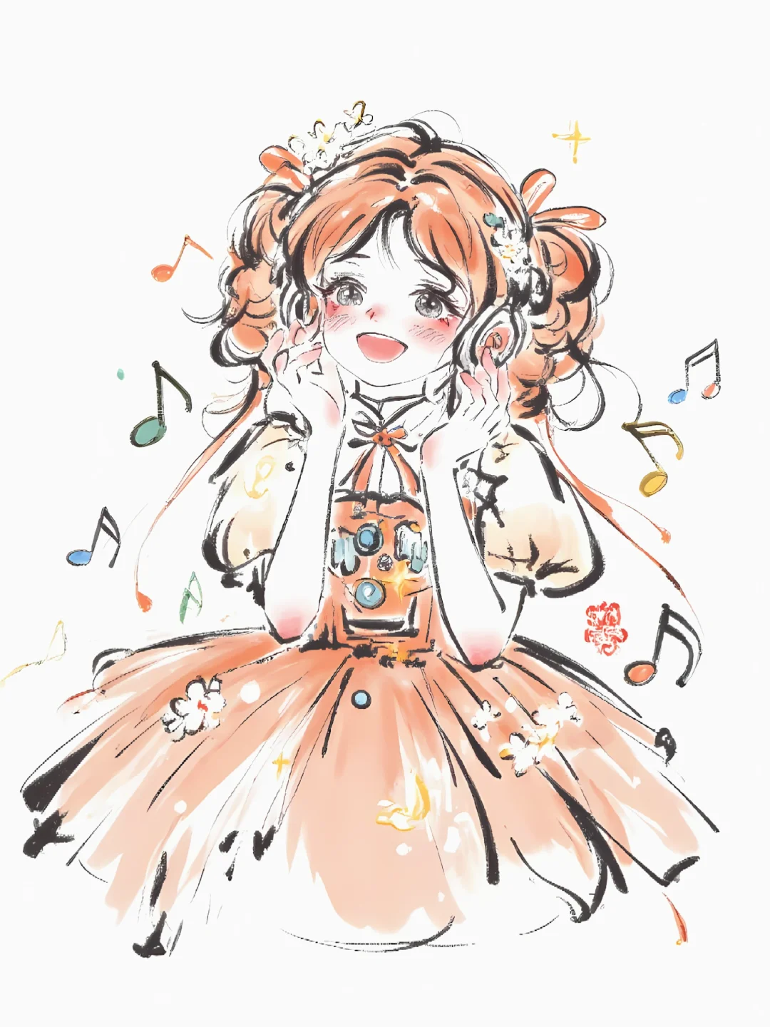 十二花神|听音乐的她们依然好迷人🎧～～