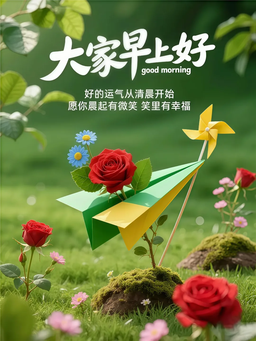 早安🌷快乐不在远方，而在心上。
