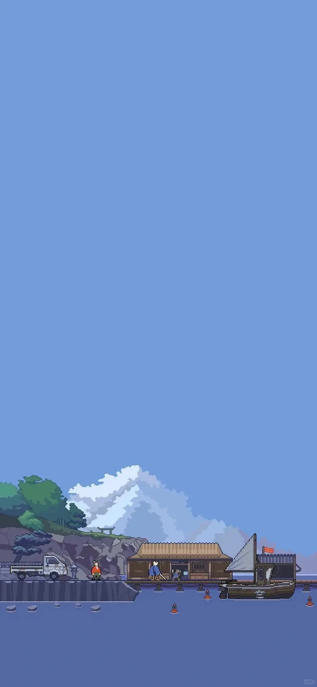 像素的天空，美丽动漫壁纸欣赏