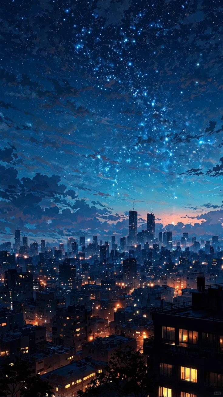 4k高清治愈系壁纸-梦幻夜景🌃