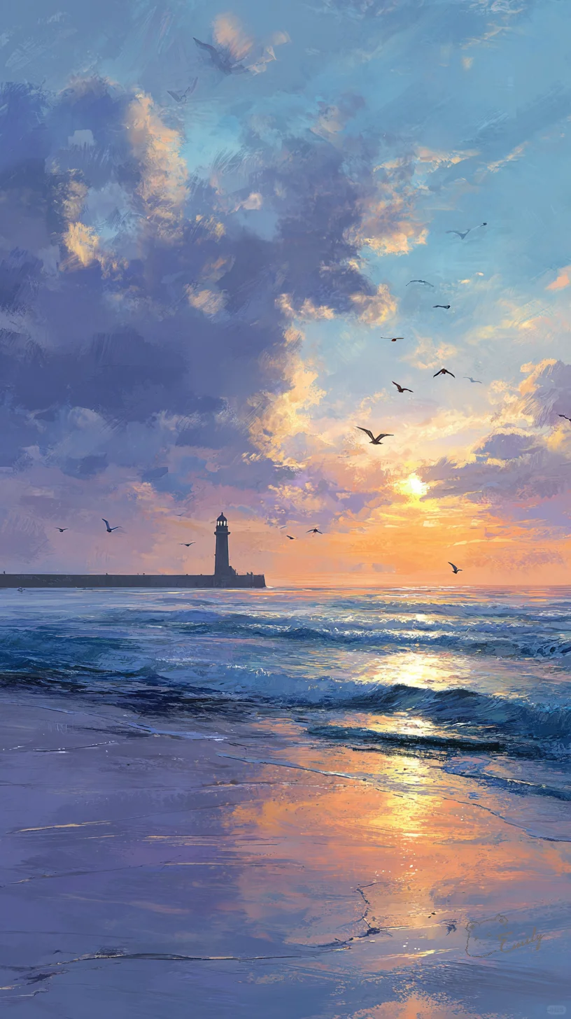 🏝️ 听！这片海在说：“你值得所有温柔。”