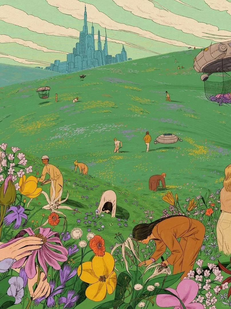 每日插画分享|德国插画师Karlotta