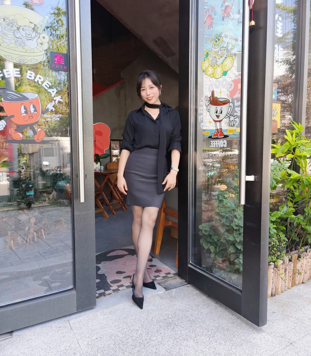 今天又是你眼里好迷人的女朋友鸭🖤🖤