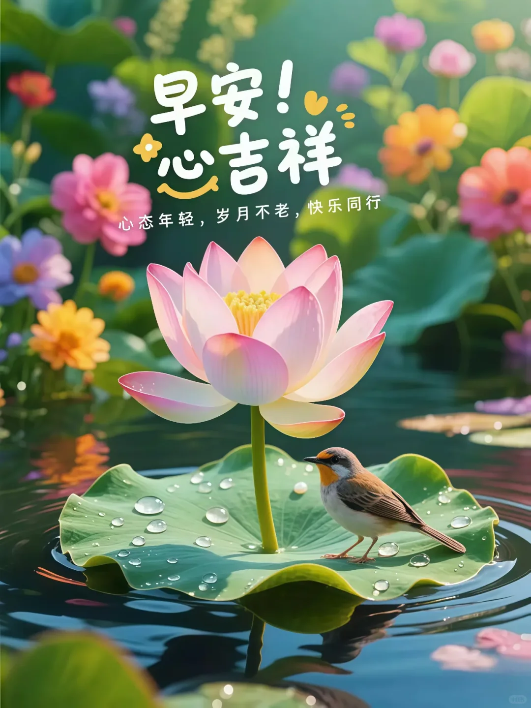 早安🌷快乐不在远方，而在心上。
