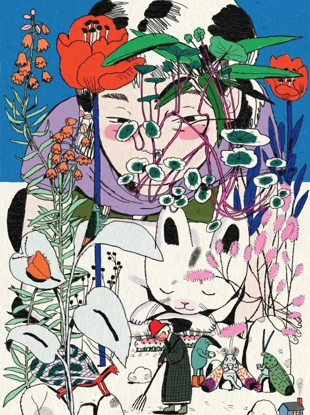 每日插画分享|德国插画师Karlotta