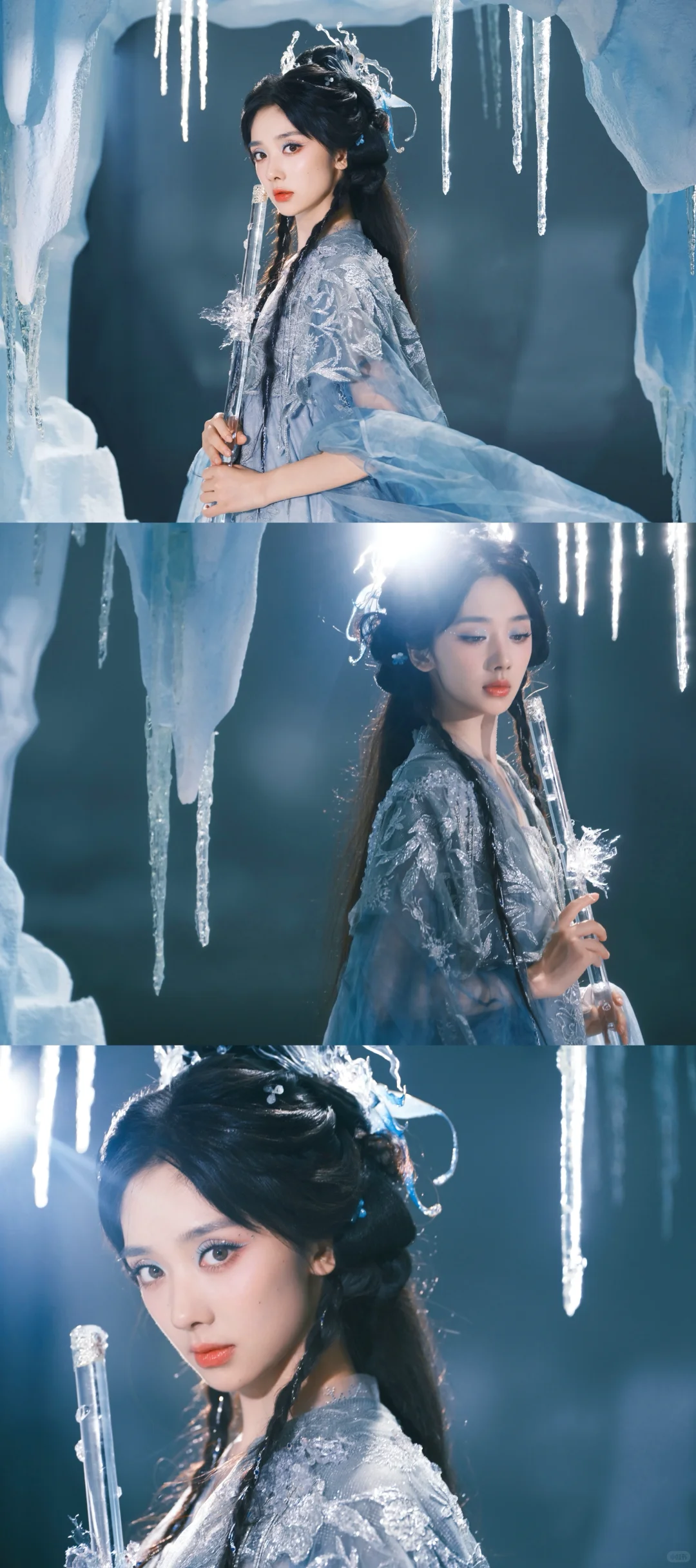 我拍的王影璐｜月下雪女❄️